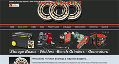 Desktop Screenshot of horshambearings.com.au